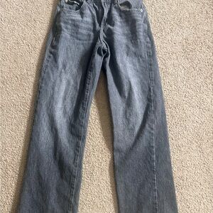Garage Women’s Charcoal Straight Jeans (Size 00)